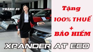 XpanderAT Eco tặng 100% thuế_ Bảo hiểm