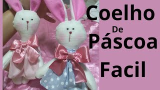 lembrancinha de Páscoa facil/Coelho de Páscoa/Páscoa #Páscoa  #diy  #costura