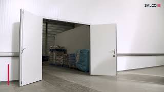 Salco industrial doors - S-line portes battantes