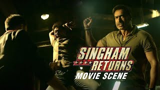 Jisme Hai Dum Toh Fakt Bajirao Singham | Singham Returns | Movie Scene