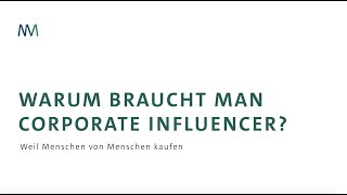 2/5 Warum braucht man Corporate Influencer? Weil Menschen von Menschen kaufen. #NMSummit21