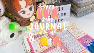 k-pop journal with me - happy 10,000 subs + q&a!