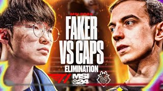 ELIMINATION SERIES - T1 VS G2 MSI 2024 REMATCH - CAEDREL