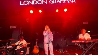 London Grammar - Nightcall (London, 15.09.24)