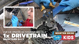 Converting A Kid's 2x Drivetrain To A 1x Drivetrain