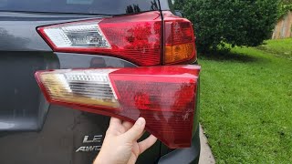 Toyota Rav4 Tail Light Assembly Replacement