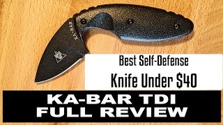 Best Self Defense Knife Under $40 KA-BAR TDI review