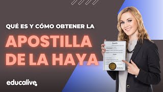 ¿Qué es la APOSTILLA de la HAYA? 📄 Estudia en España