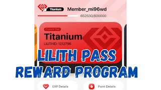 Warpath 9.0 - Lilith Pass reward program