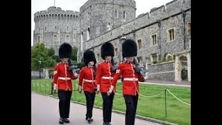 Guards Changing at Windsor Castle