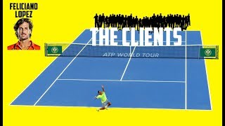 ROGER FEDERER | The Clients * Chapter 6: Feliciano Lopez