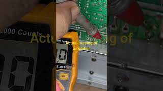 paano mag bias check sa amplifier#amplifier biasing #poweramplifiers