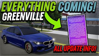 EVERYTHING Coming in The NEXT GREENVILLE UPDATE!