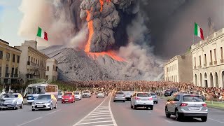 Italy panic: 15 minut ago, after Etna volcano erupted, as ash cover Sicily, rumbling across the land