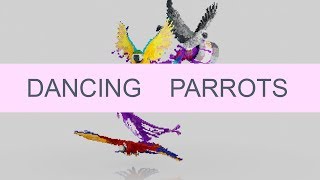 Minecraft parrots dancing | meme animation