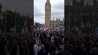 TWO TIER POLICING MARCH TOMMY ROBINSON TALKS TO FELLOW PATRIOTS