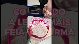 Coroando a letra mais feia - parte 1 🤣🤣 #professora #escola #alunos #ensinomédio #educação