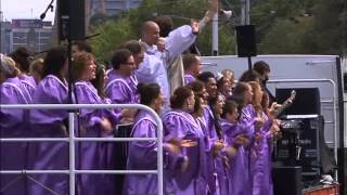 Melbourne Mass Gospel Choir in the 2013 Moomba Parade