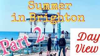 Summertime in brighton#ukmalayali #youtube #brighton #i360 #upsidedownhouse #dayview