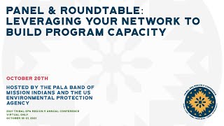 Panel & Roundtable: Leveraging Your Network to Build Program Capacity (10/20/21)