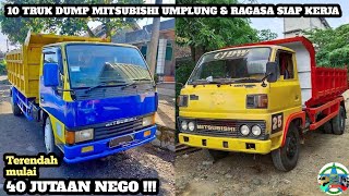 HARGA TRUK DUMP MITSUBISHI UMPLUNG & RAGASA BEKAS MULAI 40 JUTAAN NEGO || UPDATE TERBARU 2023