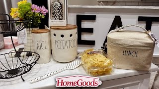 HUGE HomeGoods Haul ! (Pantry Decor, New Bedding & Pillows...)