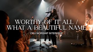 Worship Music: "Worthy of It All" | Interview with ORU Worship (the NEW ALBUM is out NOW!!!)