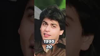 SHAHRUKH_KHAN_Age_Transformation__1965-2024 | SRK_Now, then, Old_photos