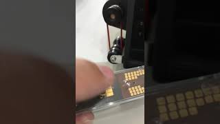 Cartuchos de tinta para datadores inkjet. Detalhes sobre bloqueio!