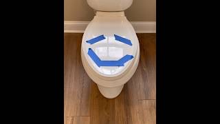 How to caulk a toilet (even to an uneven floor)