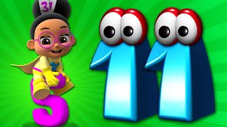 Super Geek Heroes - Learn Counting Numbers For Kids | Nursery Rhymes & Kids Songs | Cartoon For Kids