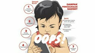 Dampak buruk gadget bagi anak-anak