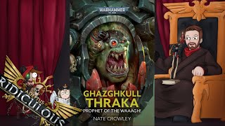 Ghazghkull Thraka: Book Club with Nate Crowley | Warhammer 40k Books