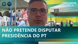 Dr. Vinicius diz que pretende disputar presidência do PT- Grande jornal