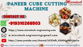 Paneer cube cutting machine, paneer cutting machine, paneer cube cutting machine, paneer cube