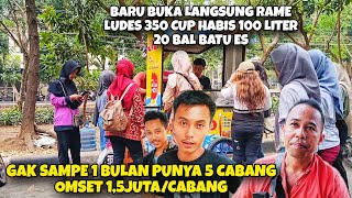 CERDAS.. BARU BUKA LANGSUNG RAME CUMA JUALAN BEGINI OMSET 1,5 JUTA/HARI