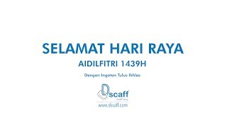 Selamat Hari Raya Aidilfitri 1439H