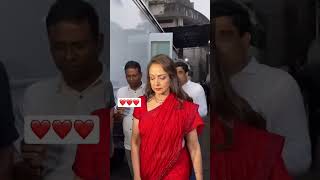 Hema malini spotted behind shoot