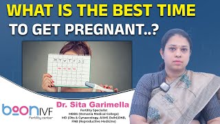 గర్భం దాల్చడానికి మంచి రోజులు ఏవి | Good Days For Pregnancy | Boon Fertility