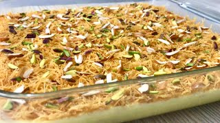 Eid Special Dessert Recipes | Easy Semai Recipe | Eid Special Vermicelli Dessert