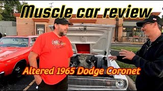 Muscle Car Review: Radical 1965 Heavily Altered Dodge Coronet. #musclecars #mopar #classiccars