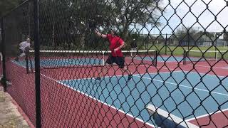 My First Pickleball Tournament for Pro Singles - Florida Grand Slam 2020 @ Peak Performance