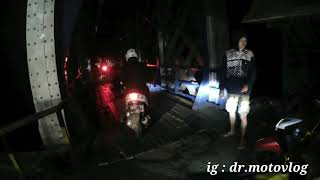 KONDISI JEMBATAN CIRAHONG CIAMIS PADA MALAM HARI