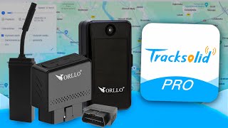 Lokalizatory Gps Alarmy Gsm  Polska Aplikacja Track Solid PRO #lokalizator  ORLLO