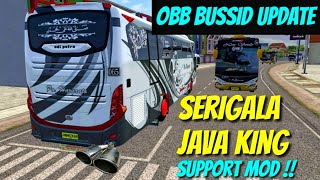 OBB SERIGALA JAVA KING TURBO BUSSID 3.4.3 SUPPORT MOD | 100631/200631/300631