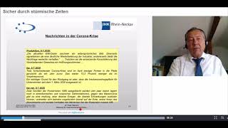 IHK-Webinar: Sicher durch die Corona-Krise