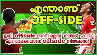 What is OFF-SIDE ? | Clear Explanation about Offside in Malayalam