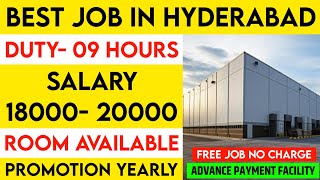 High Salary Job In Hyderabad 2024 | Job In Hyderabad 2024