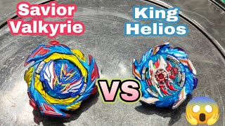 Savior Valkyrie vs King Helios 🔥🔥 Beyblade Battle | Burst