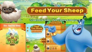 Yalla Ludo New Activity Feed Your Sheep Cut Grass To Win Fodder Task Complete.